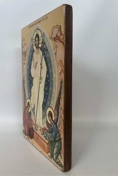 La Resurrección. Cristo resucitado saliendo del sepulcro, con la guardia vencida